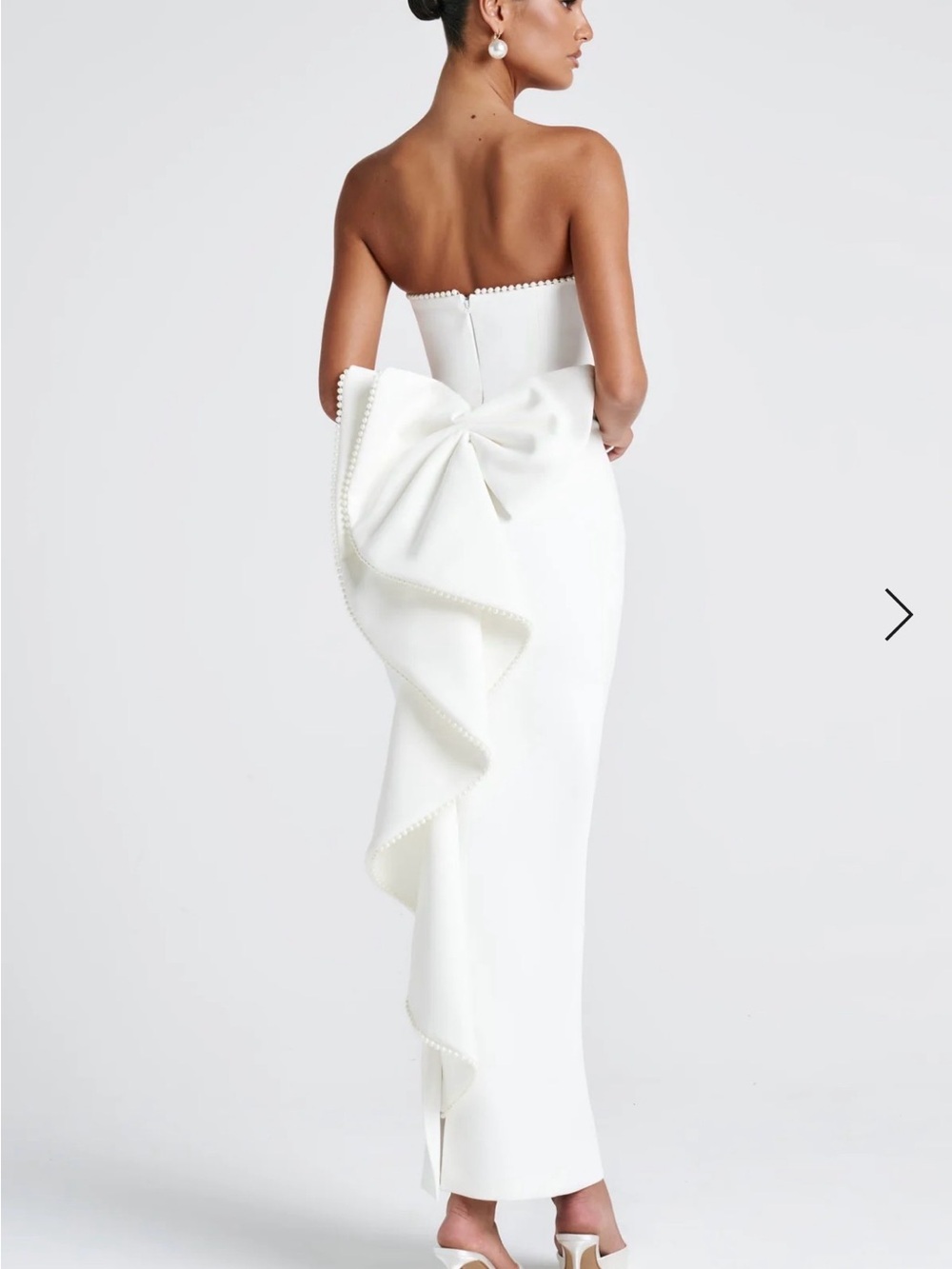 BABYBOO Magnolia Maxi Dress in Ivory